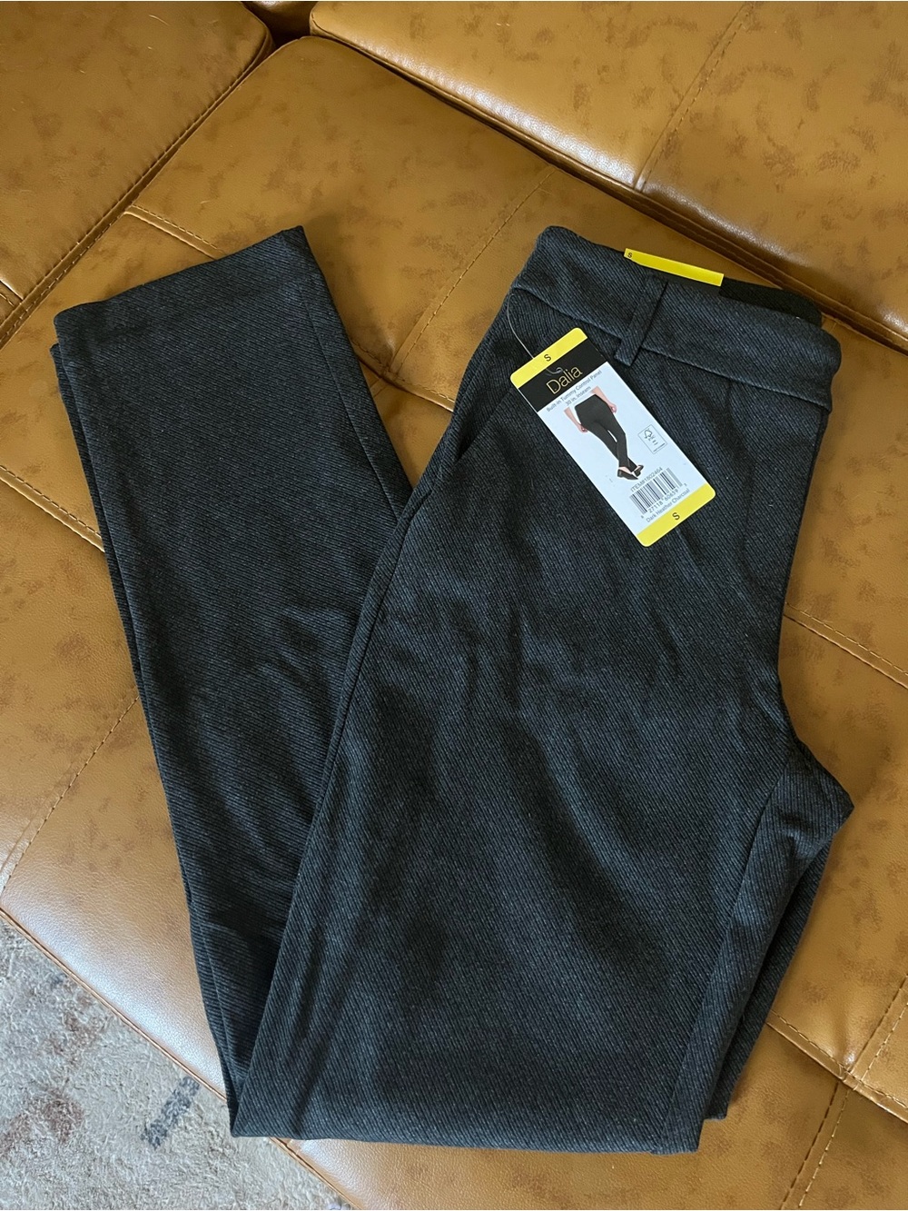 Dalia Women’s Charcoal Gray Stretch Dress Pants